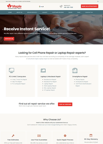 Maple Cell Phone And Laptop Repair
