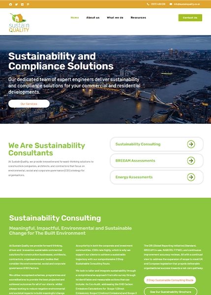 Sustainability and Compliance Solutions