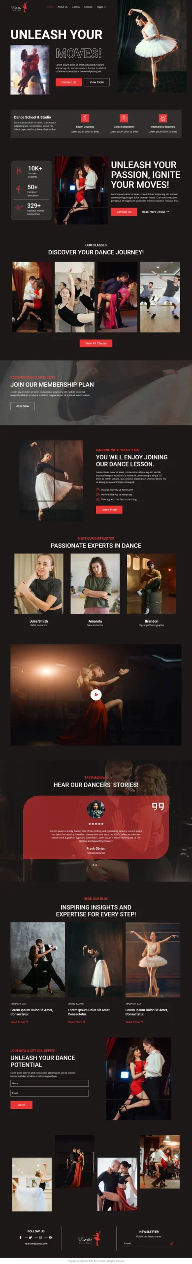 Estella dance school studio