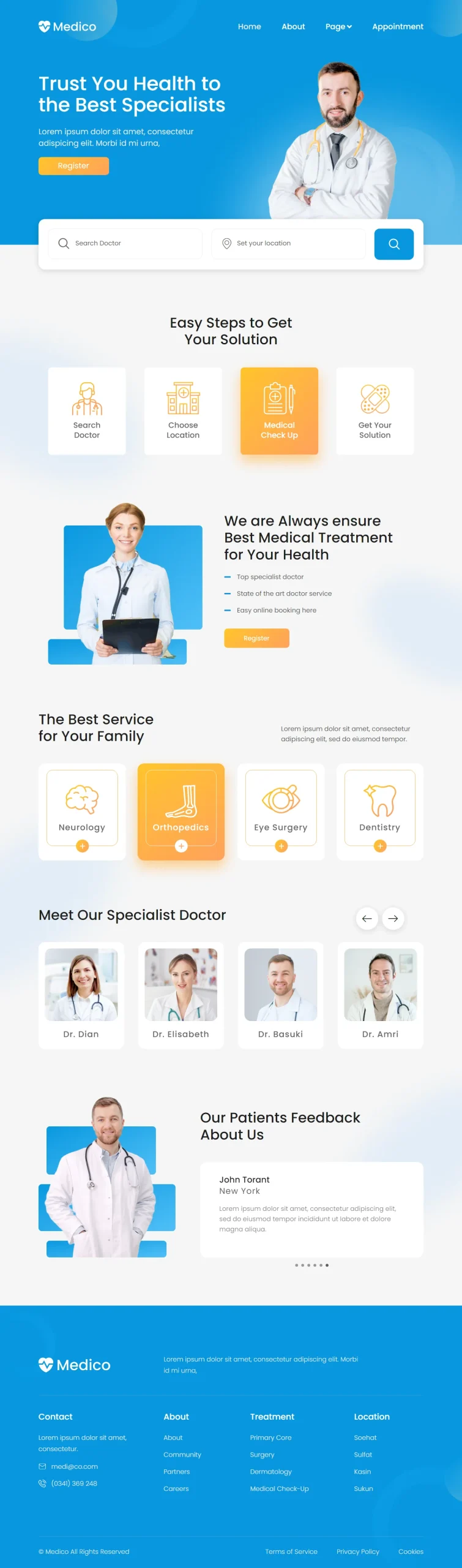 Medico medical healthcare