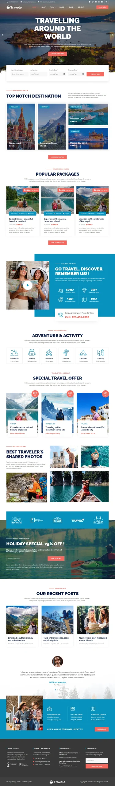 travele travel tour agency